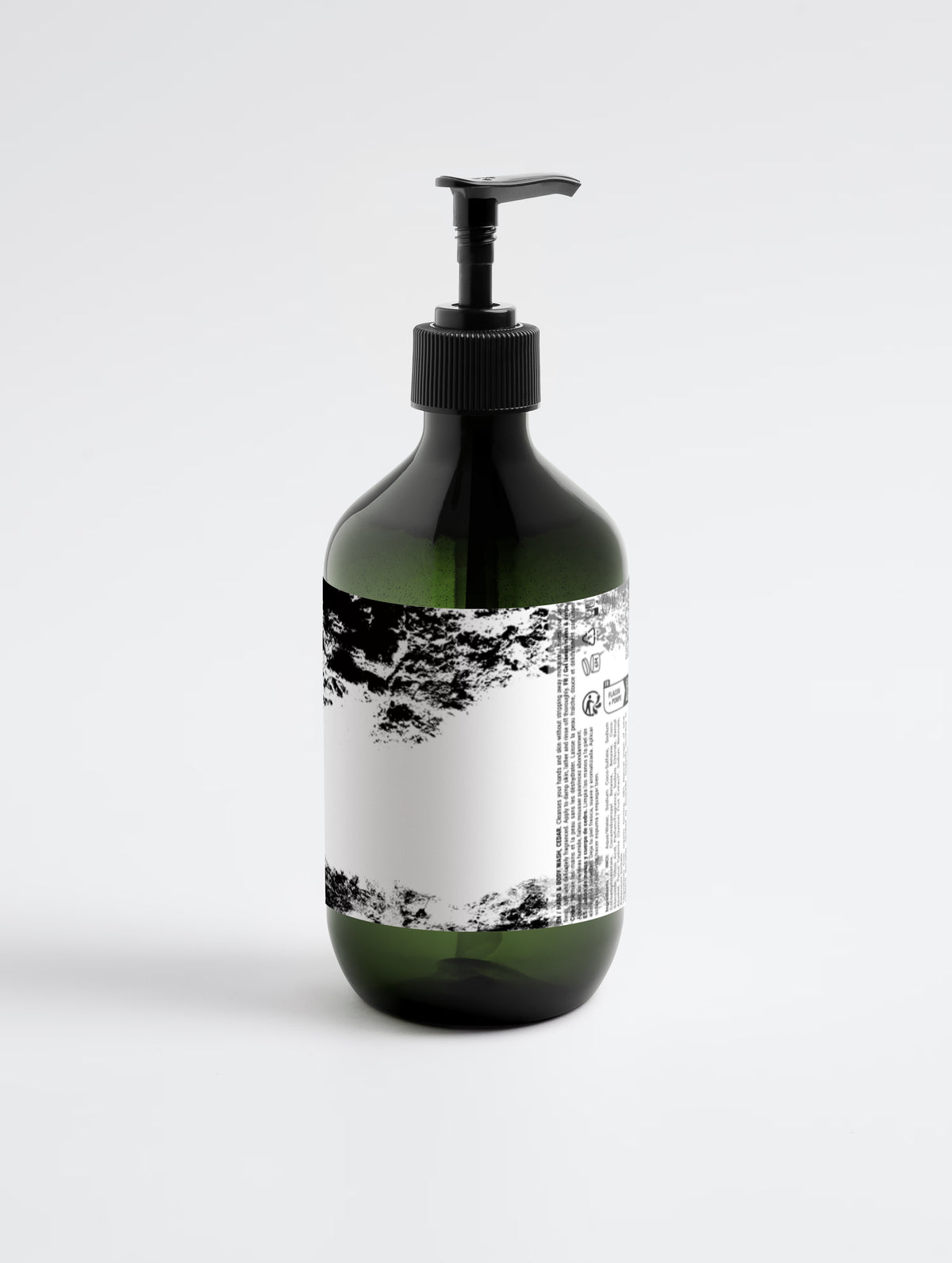 Hand & Body Wash, Peppermint & Dark Cedar