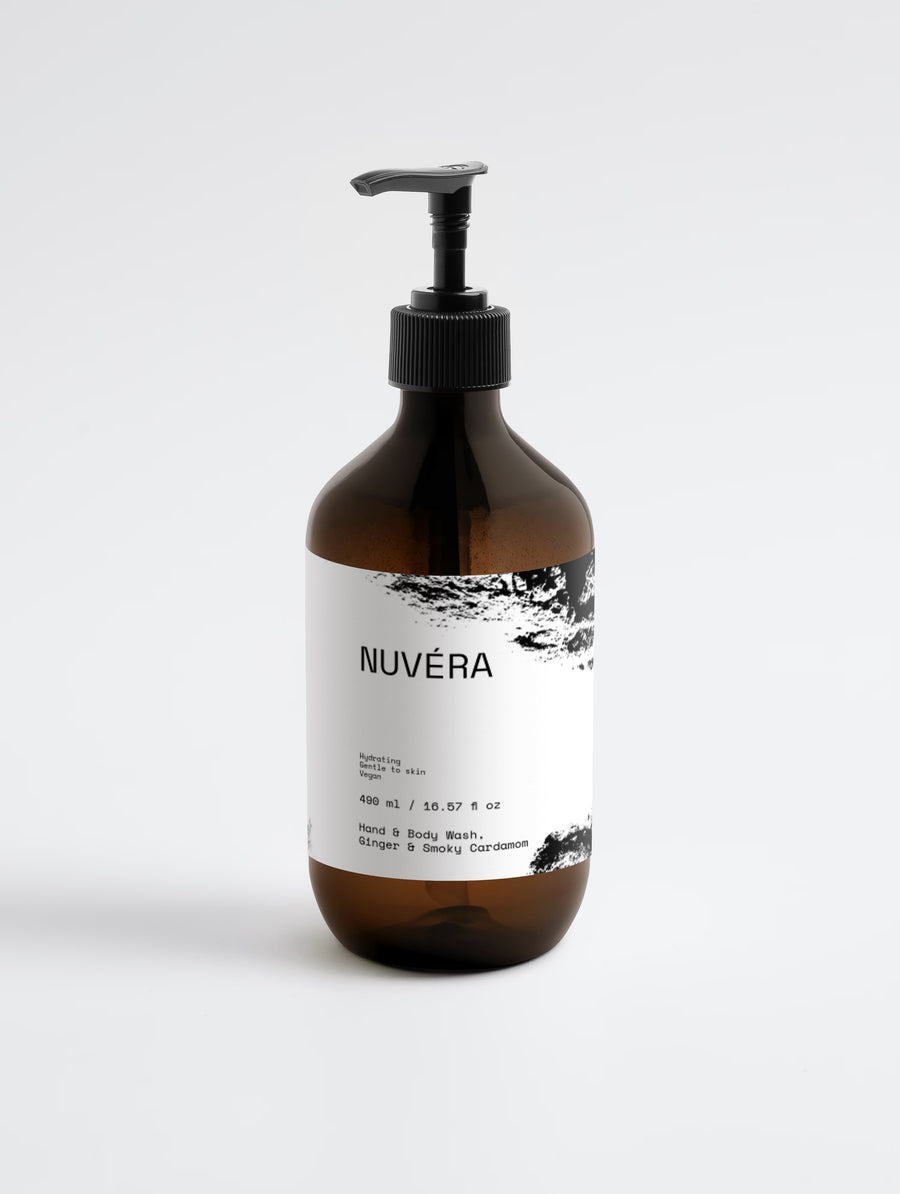 Hand & Body Wash, Ginger & Smoky Cardamom