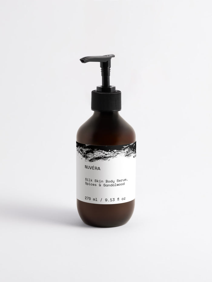 Silk Skin Body Serum, Spices & Sandalwood