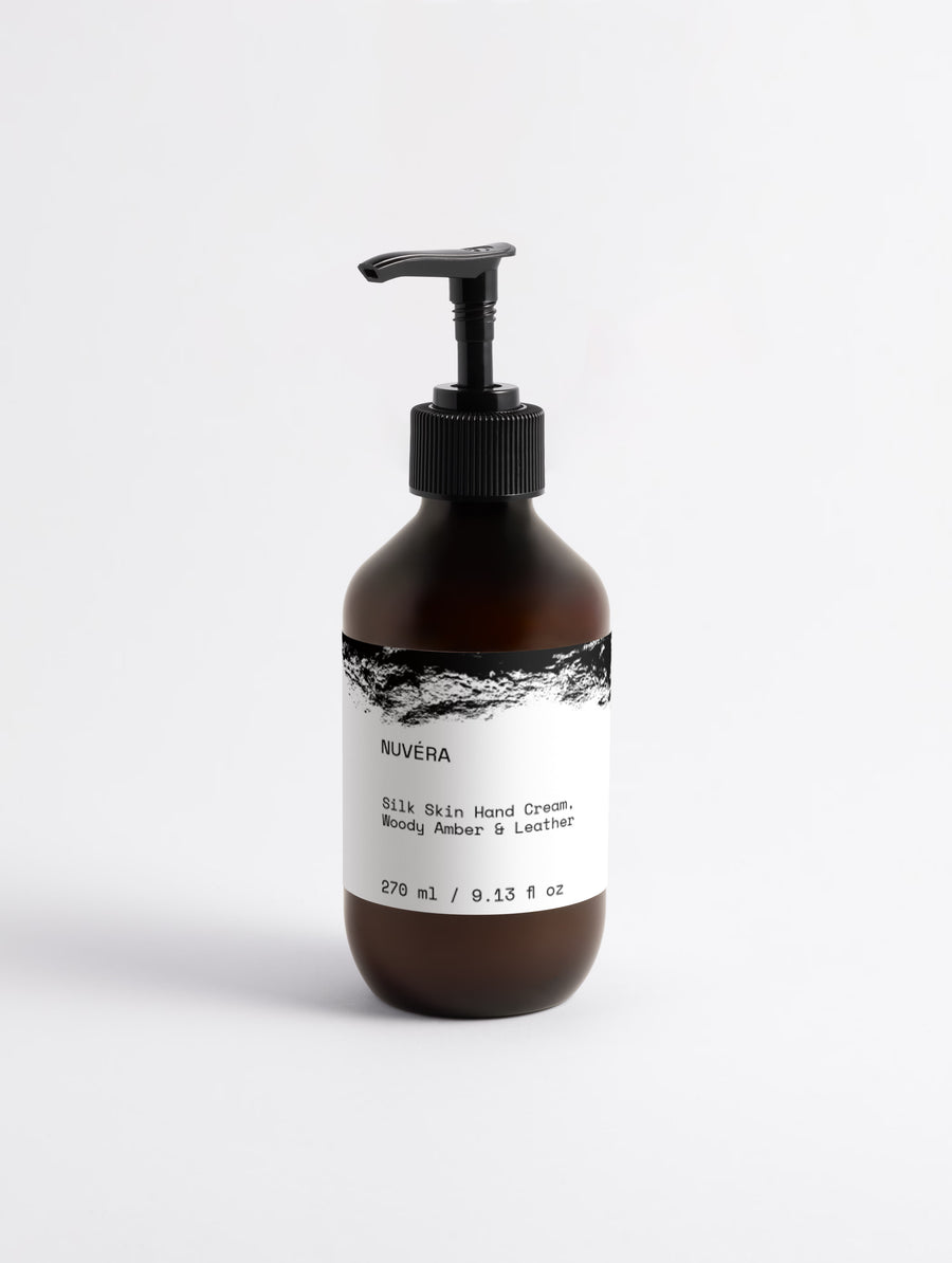 Silk Skin Hand Cream, Woody Amber & Leather